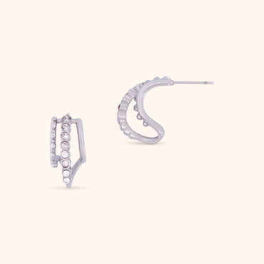 Starlit Curve Earrings