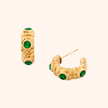 Empress Hoop Earrings