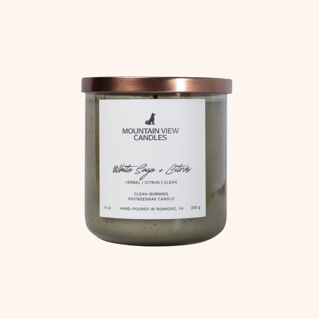 White Sage & Citrus Candle - 9 oz
