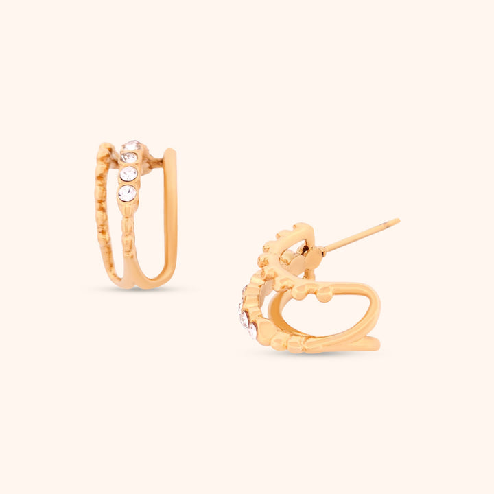Starlit Curve Earrings