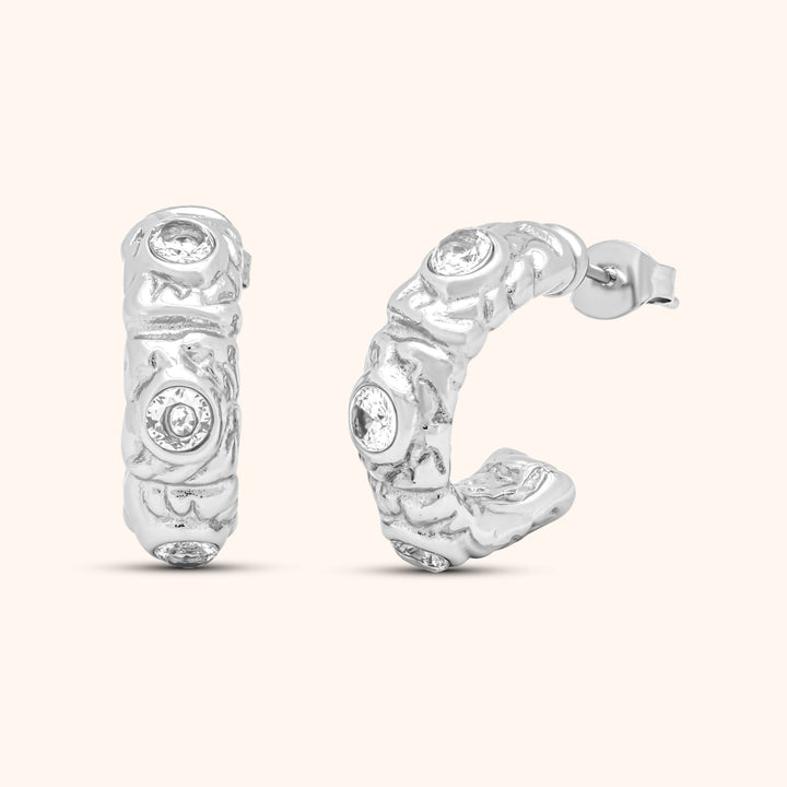 Empress Hoop Earrings