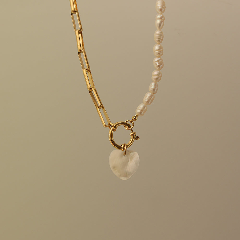 Golden Heart Harmony Necklace