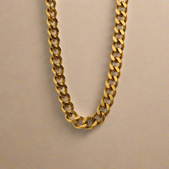 Bold Cuban Link Gold Chain Necklace