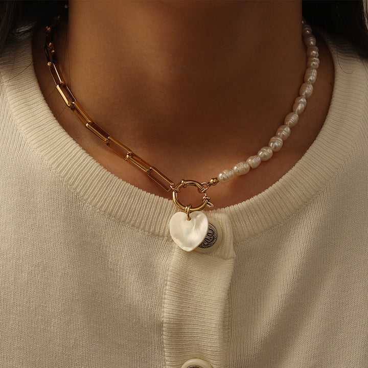 Golden Heart Harmony Necklace