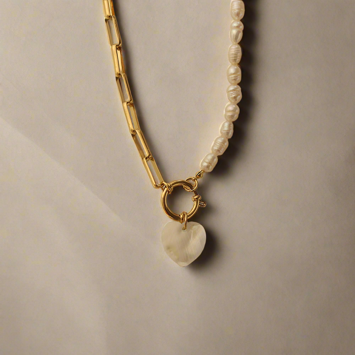 Golden Heart Harmony Necklace