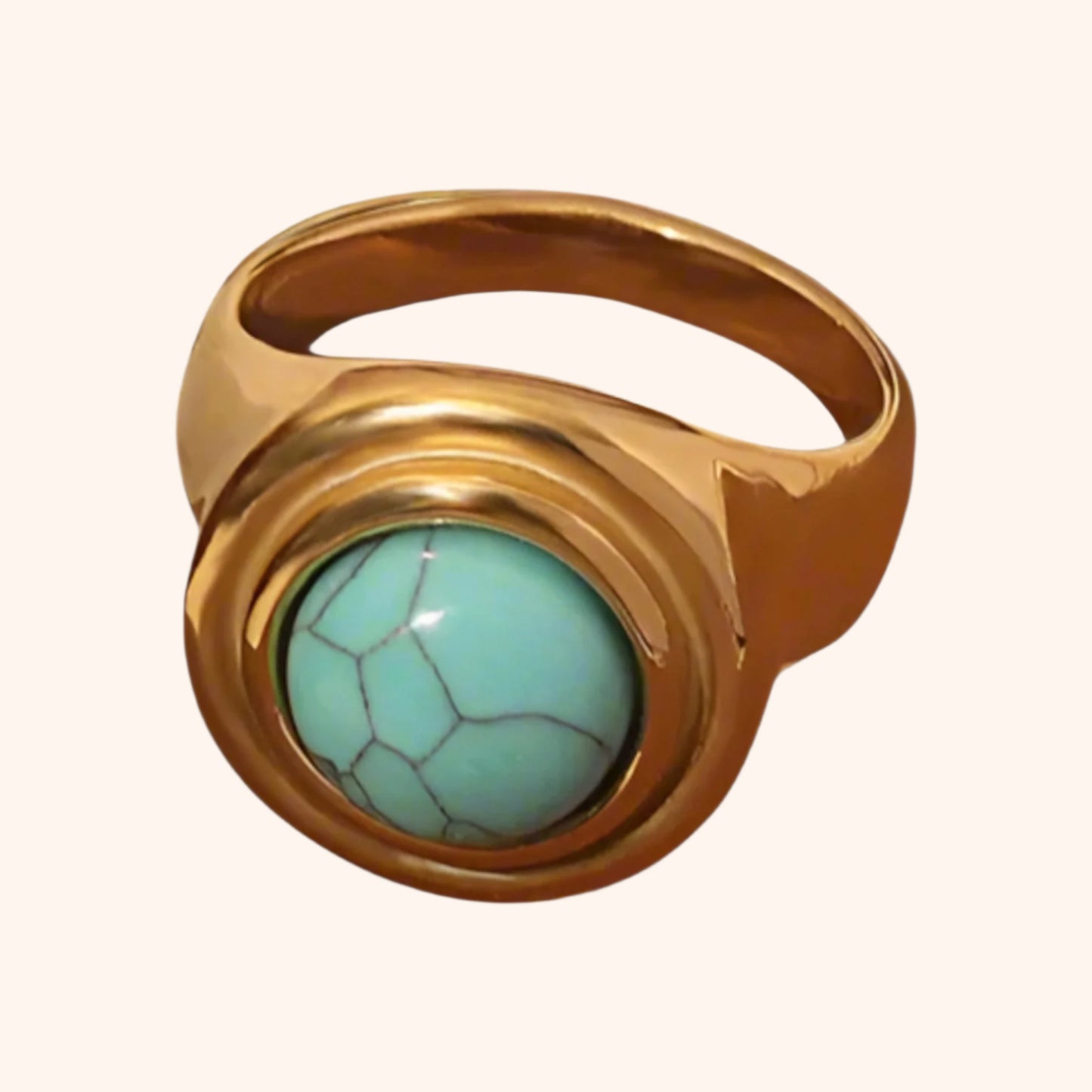 Tranquil Gold Ring