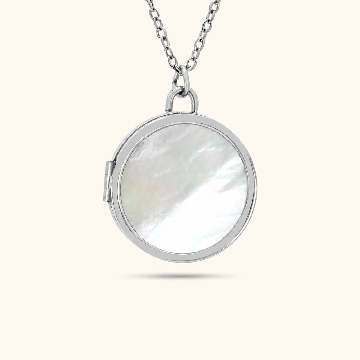 stainless steel round locket