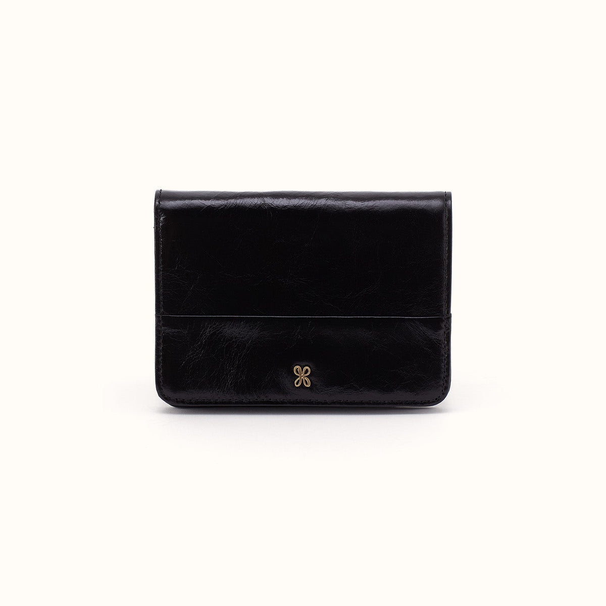 JILL BIFOLD WALLET VI-BLK
