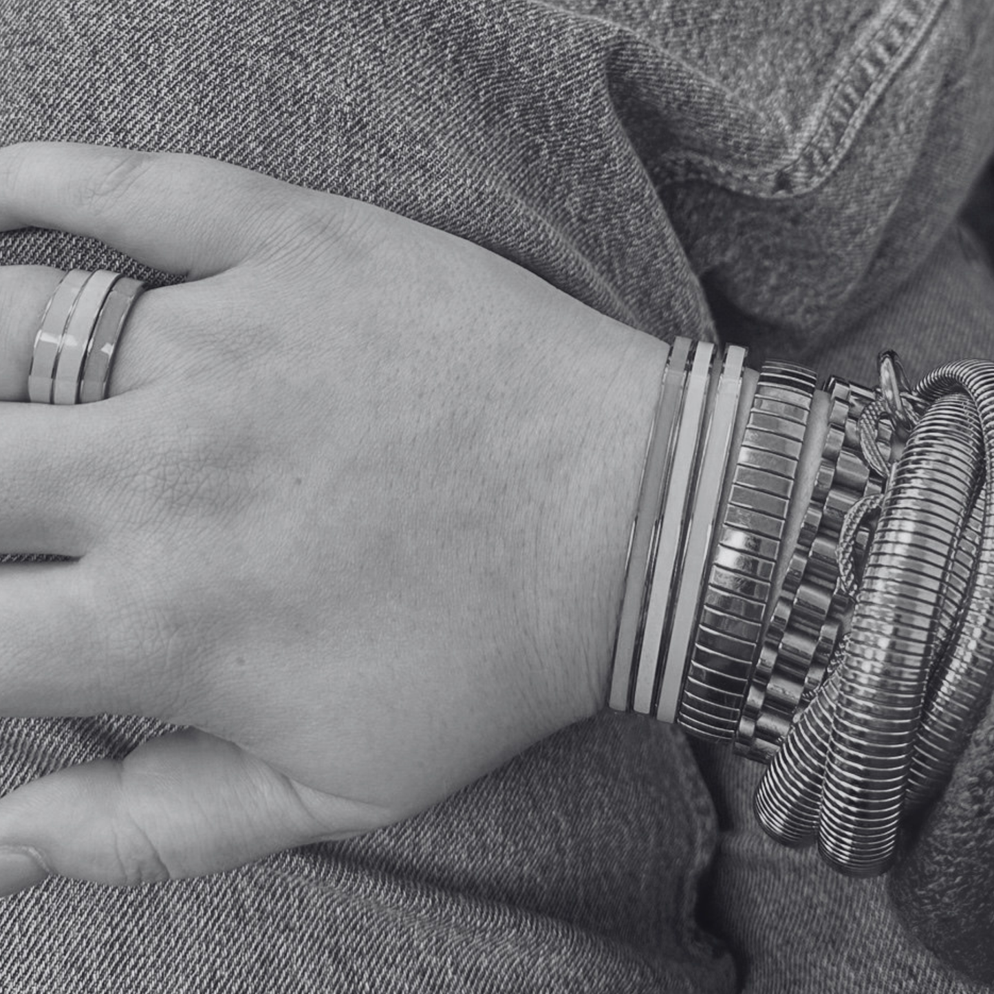 Signature Enamel Stackable Rings