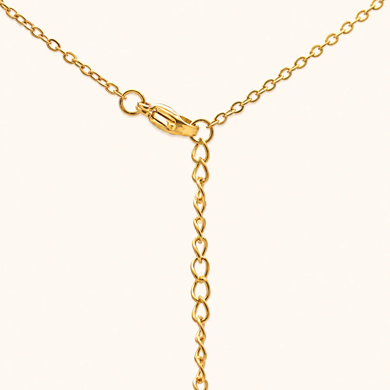 18k gold lobster clasp